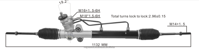 auto parts wholesale - cremallera de dirección asistida 95209431 96952196 96451425 96852935 95961360 96442383 96407342 NVDHZ2691 CHEVROLET