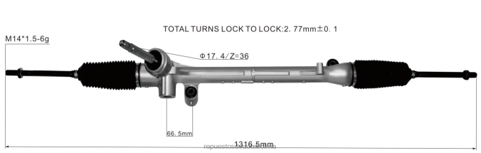 auto parts wholesale - cremallera de dirección asistida kd31-32-110 NVDHZ2631 MAZDA