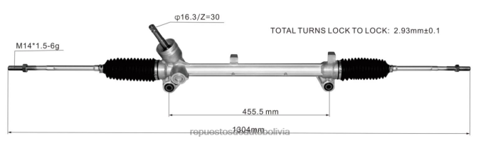 auto parts wholesale - cremallera de dirección asistida 10138018 NVDHZ2831 ROEWE
