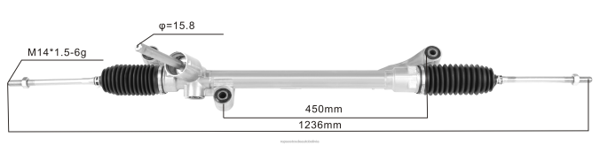 autopartes mayoreo - Cremallera de dirección asistida ae8z-3504-a 1836240 1753627 1745237 1543718 NVDHZ2662 FORD