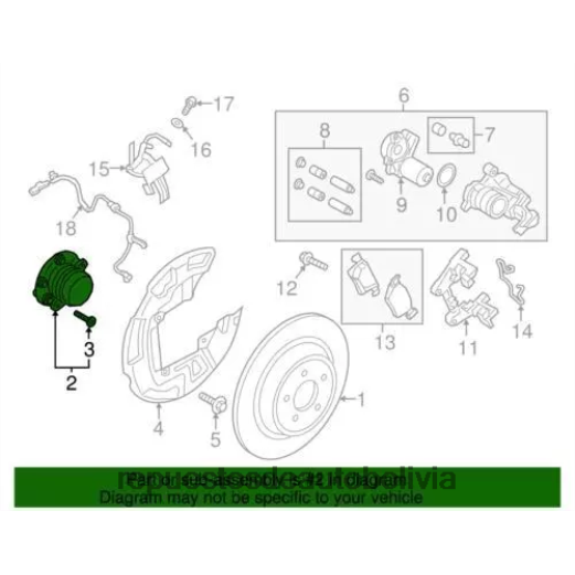 mayorista de venta de repuestos de motos - FRFJRJ5 e1gz-1104-b - cubo de rueda